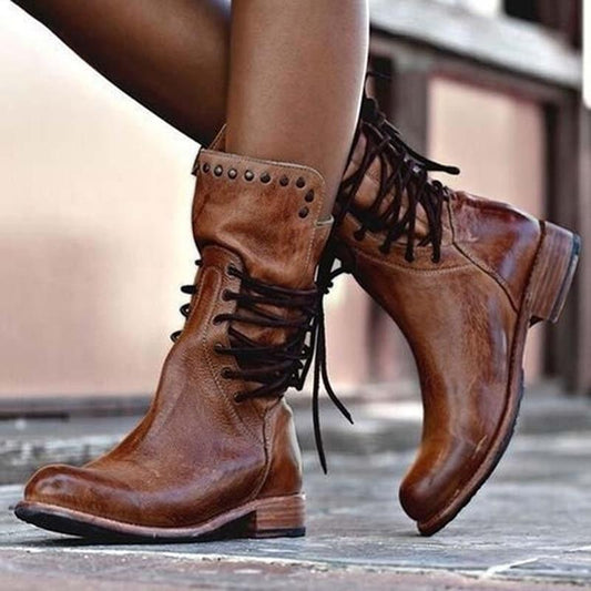 Ava | Orthopedic Lace Up Boots