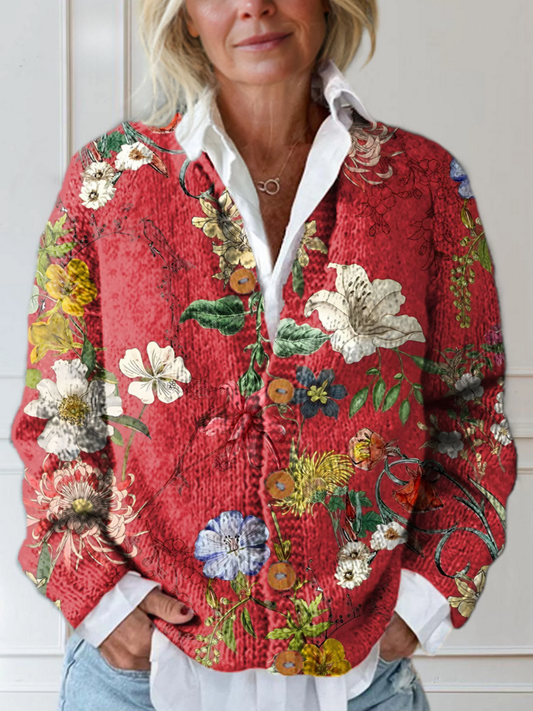 Rachel | Vintage Floral Cardigan Sweater (copy)