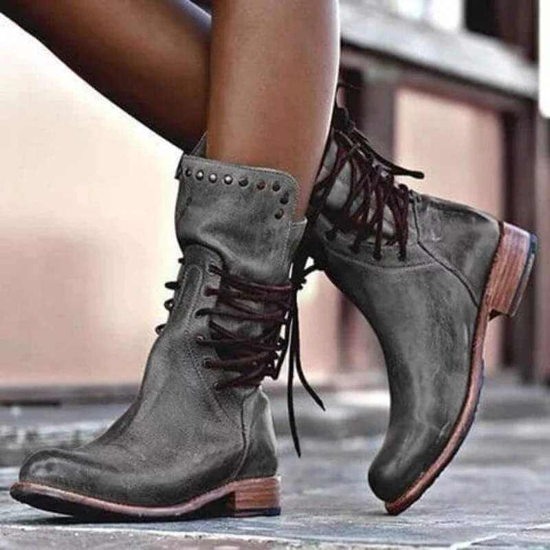 Ava | Orthopedic Lace Up Boots