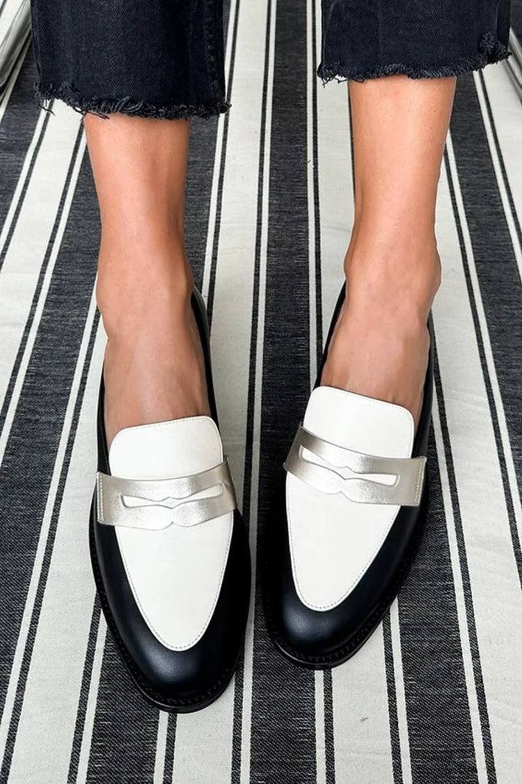 Monochrome Classic Loafers