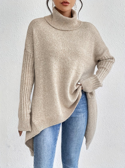 Isla | Oversized Turtleneck Sweater 
