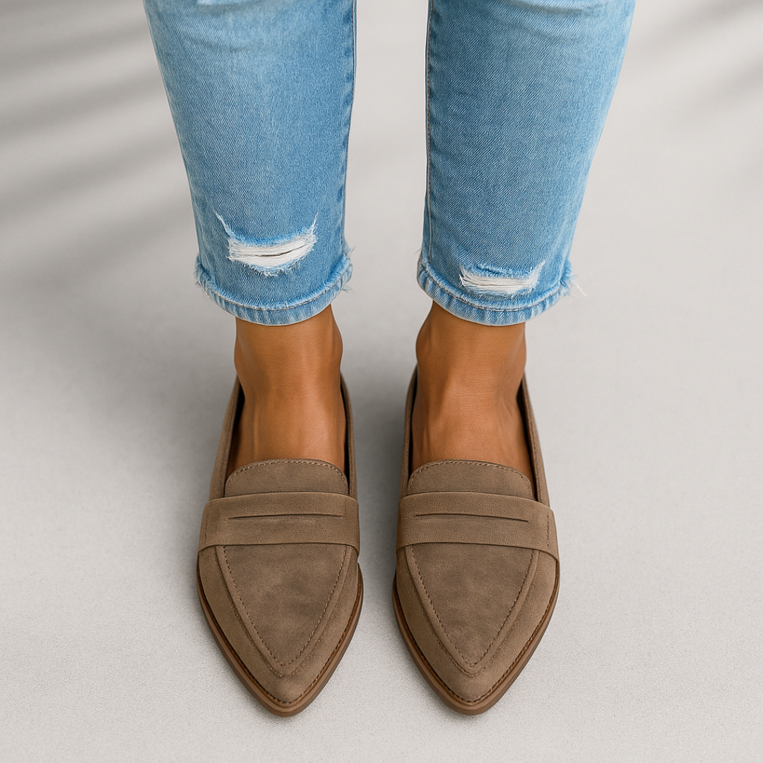 Selena | Sleek Toe Loafers 