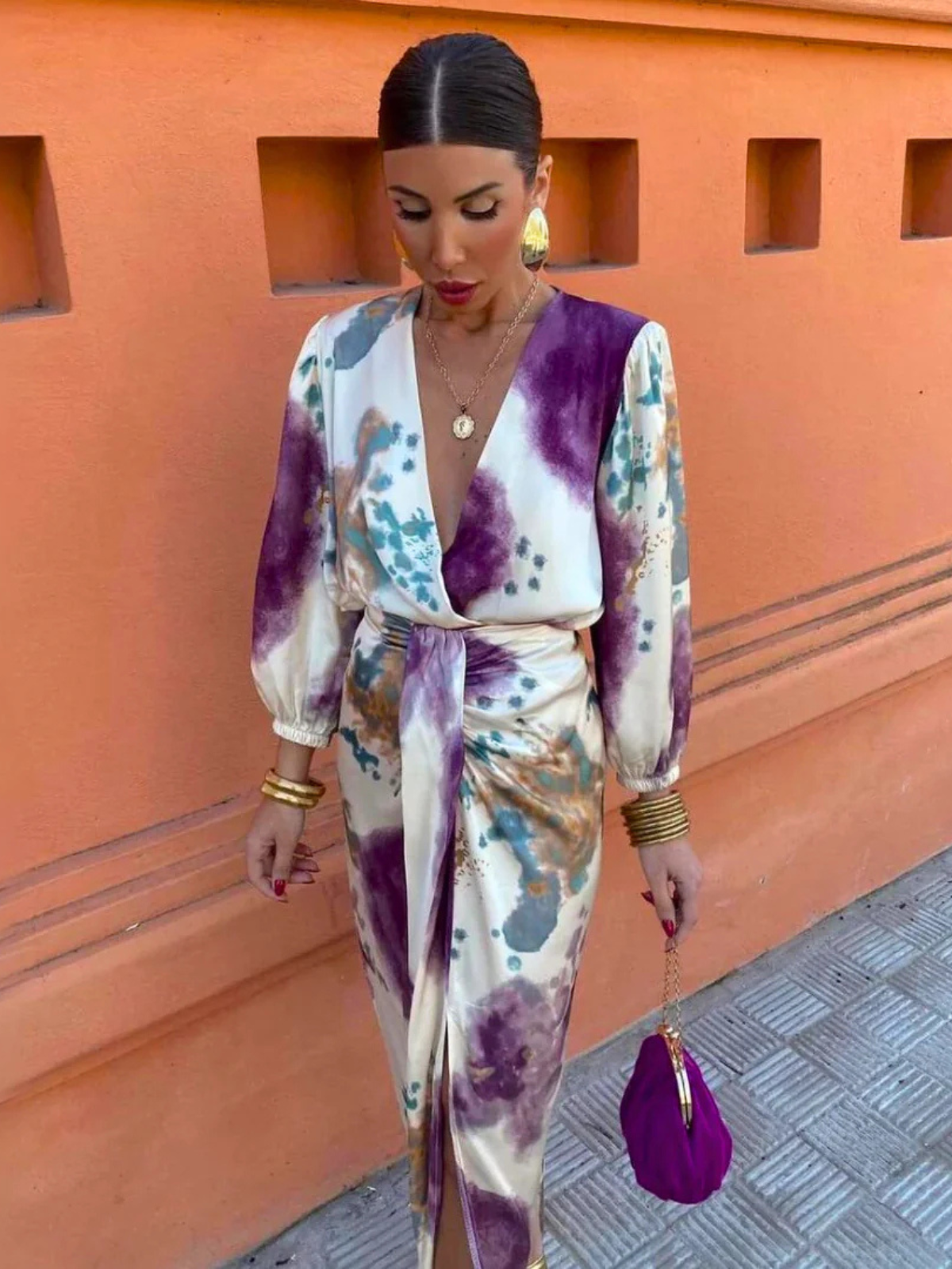 Elara™ | Two-Piece Midi Dress 