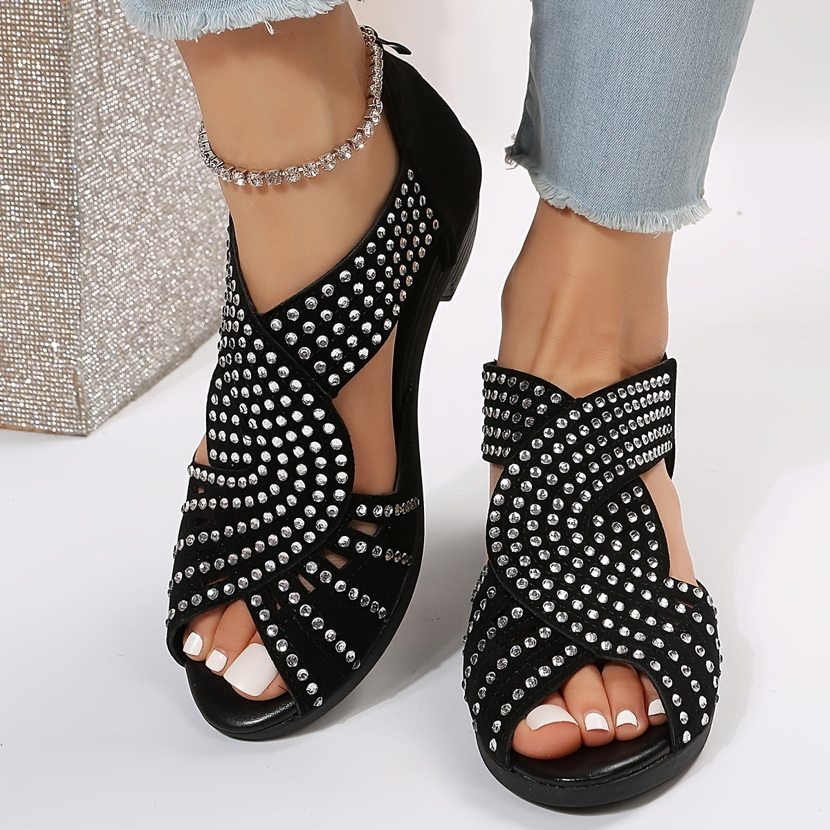 Zayla™ Sparkle Comfort Sandals 