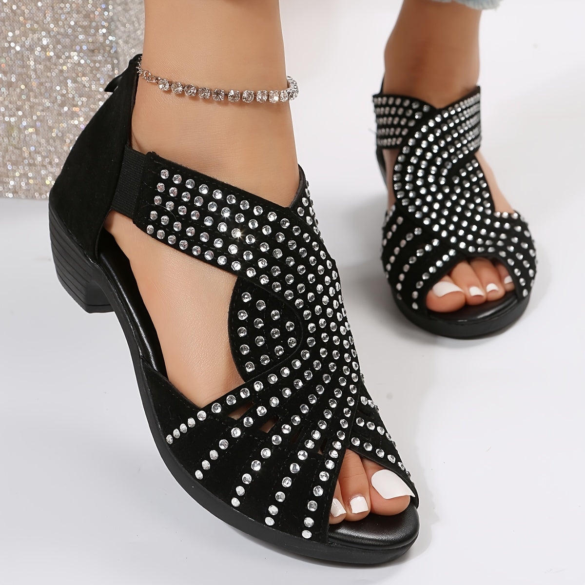 Zayla™ Sparkle Comfort Sandals 