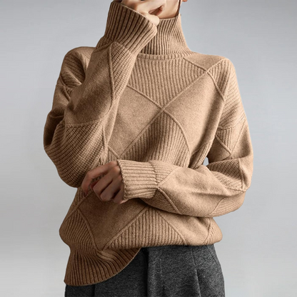 Lauren | Luxury Cashmere Turtleneck Sweater