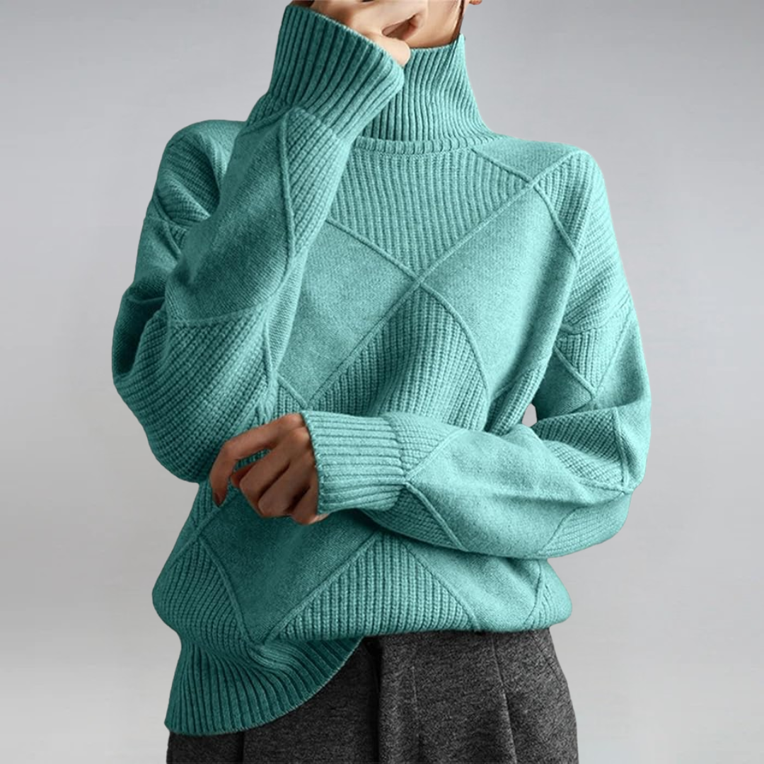 Lauren | Luxury Cashmere Turtleneck Sweater