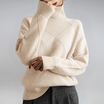 Lauren | Luxury Cashmere Turtleneck Sweater