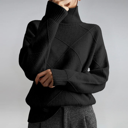 Lauren | Luxury Cashmere Turtleneck Sweater