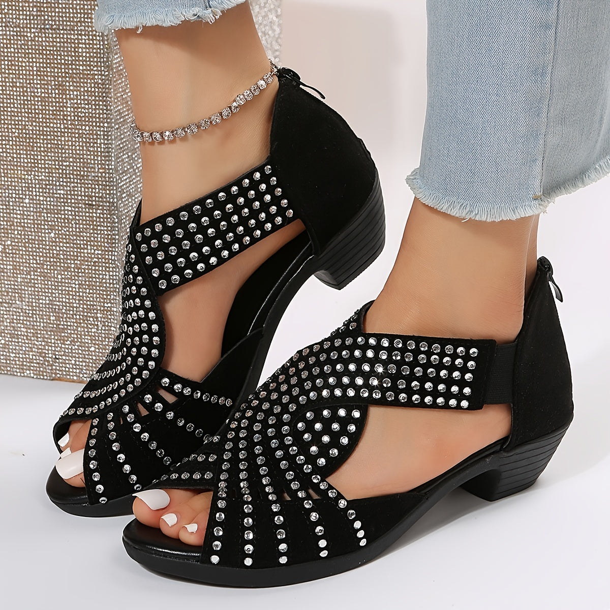 Zayla™ Sparkle Comfort Sandals 