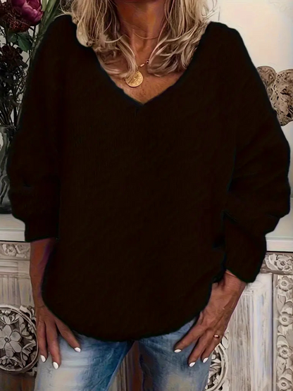 ALINA V-NECK SWEATER