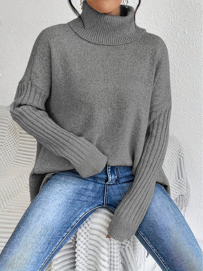 Isla | Oversized Turtleneck Sweater 