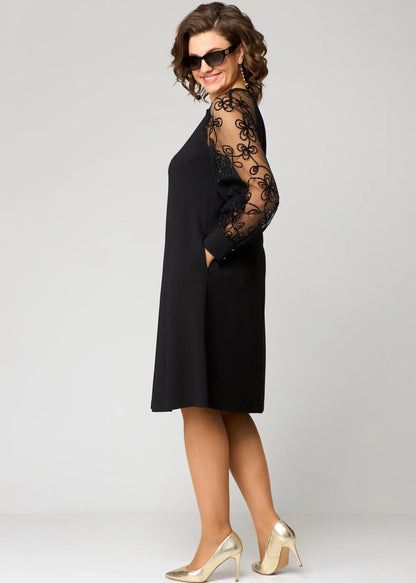 Edyth™ Elegant Lace Dress 
