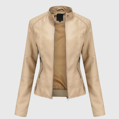 Giorgina™ - Stylish Leather Jacket for Women