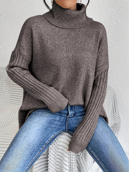 Isla | Oversized Turtleneck Sweater 