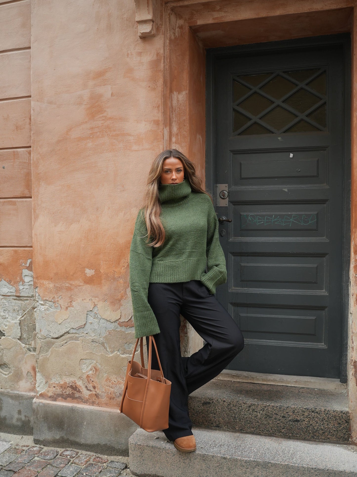 Elly - High Neck Coat