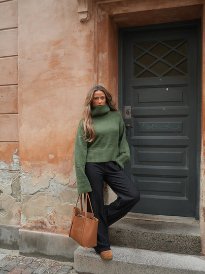 Elly - High Neck Coat