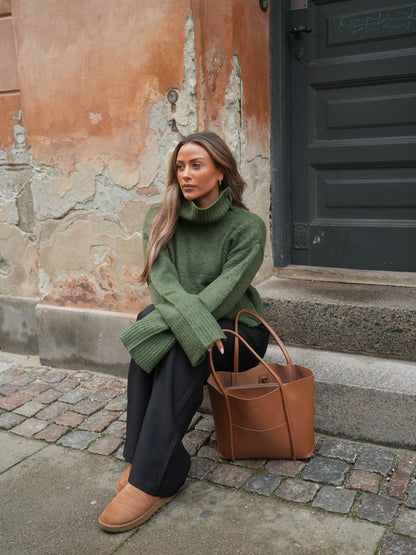 Elly - High Neck Coat