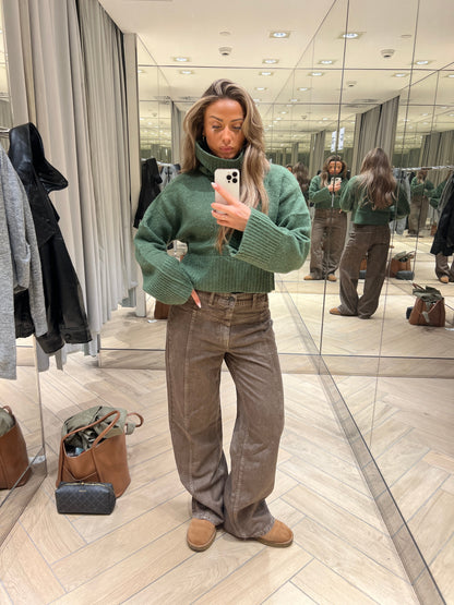 Elly - High Neck Coat