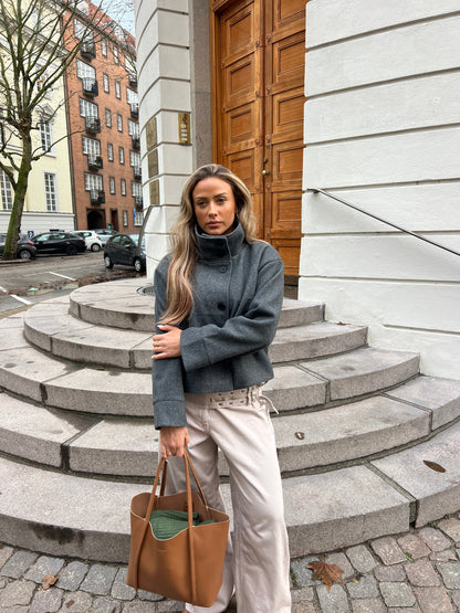 Clea - High Neck Jacket