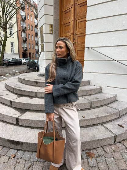 Clea - High Neck Jacket