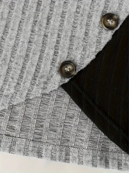 KAIA CASUAL KNIT LONGSLEEVE 