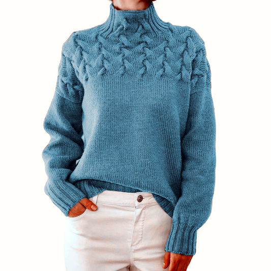 Elena | Warm Knitted Turtleneck