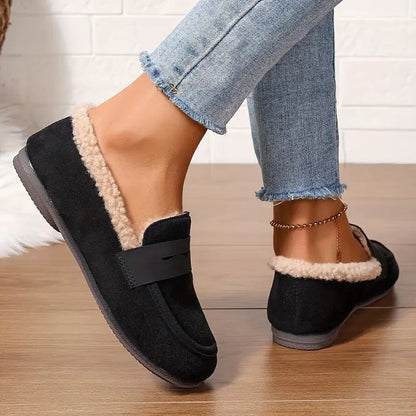 Aria Comfy Fur Loafers