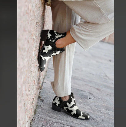 Western boots with studs