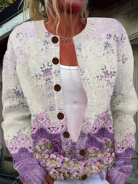 Rachel | Vintage Floral Cardigan Sweater (copy)