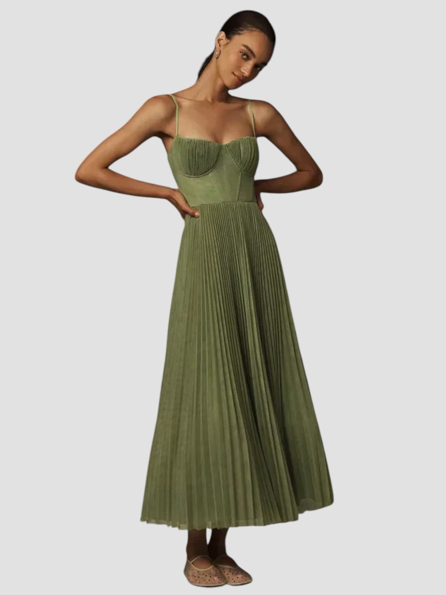 Qucie™ | Elegant Maxi Dress 