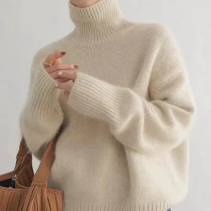 Amaya | Luxury Cashmere Turtleneck Sweater