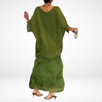 Hylda™ Artistic Loose Maxi Dress