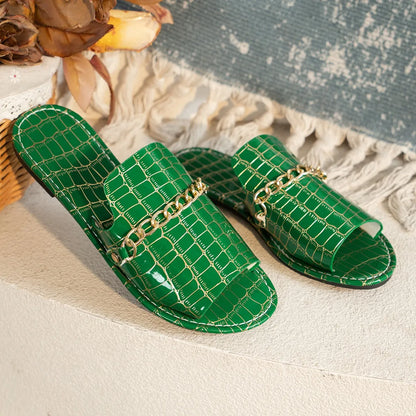 Mira | Luxury Wedge Beach Flip-Flops™