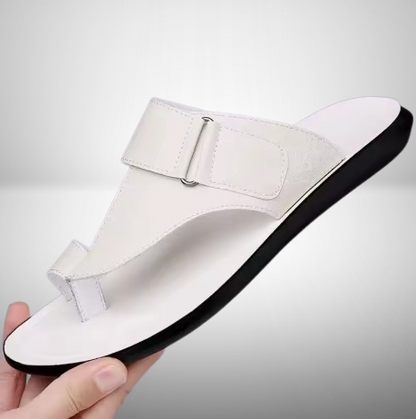 Callen Luxe™ | Bare Leather Sandals