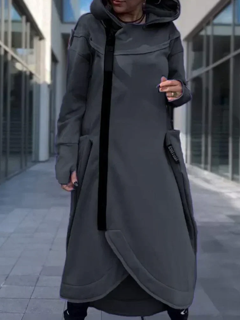 EVELISSE LONG ZIP HOODIE