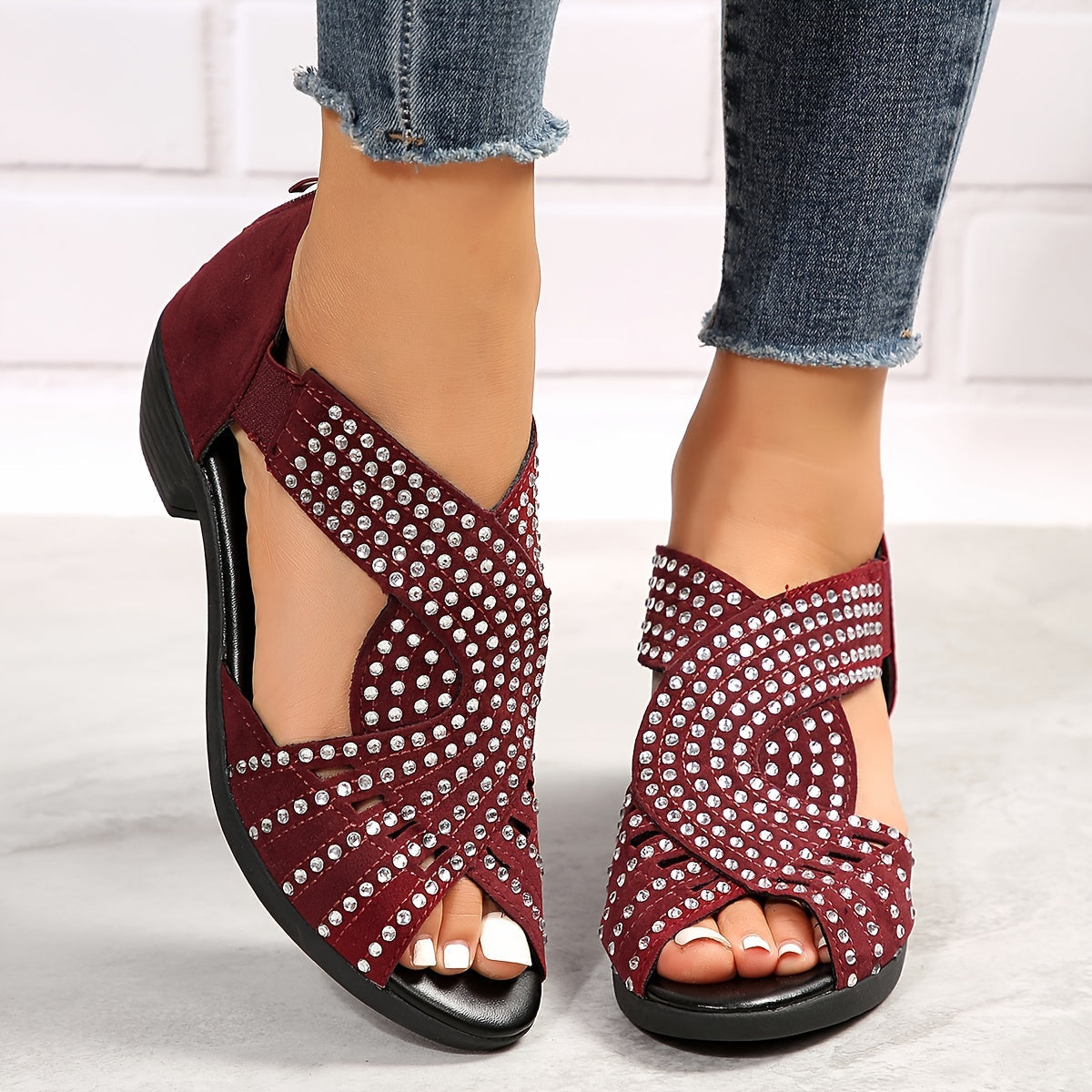 Zayla™ Sparkle Comfort Sandals 