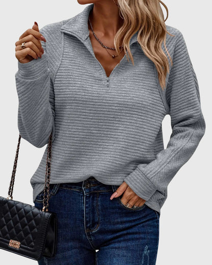 Molly | Elegant Half-Zip Sweater