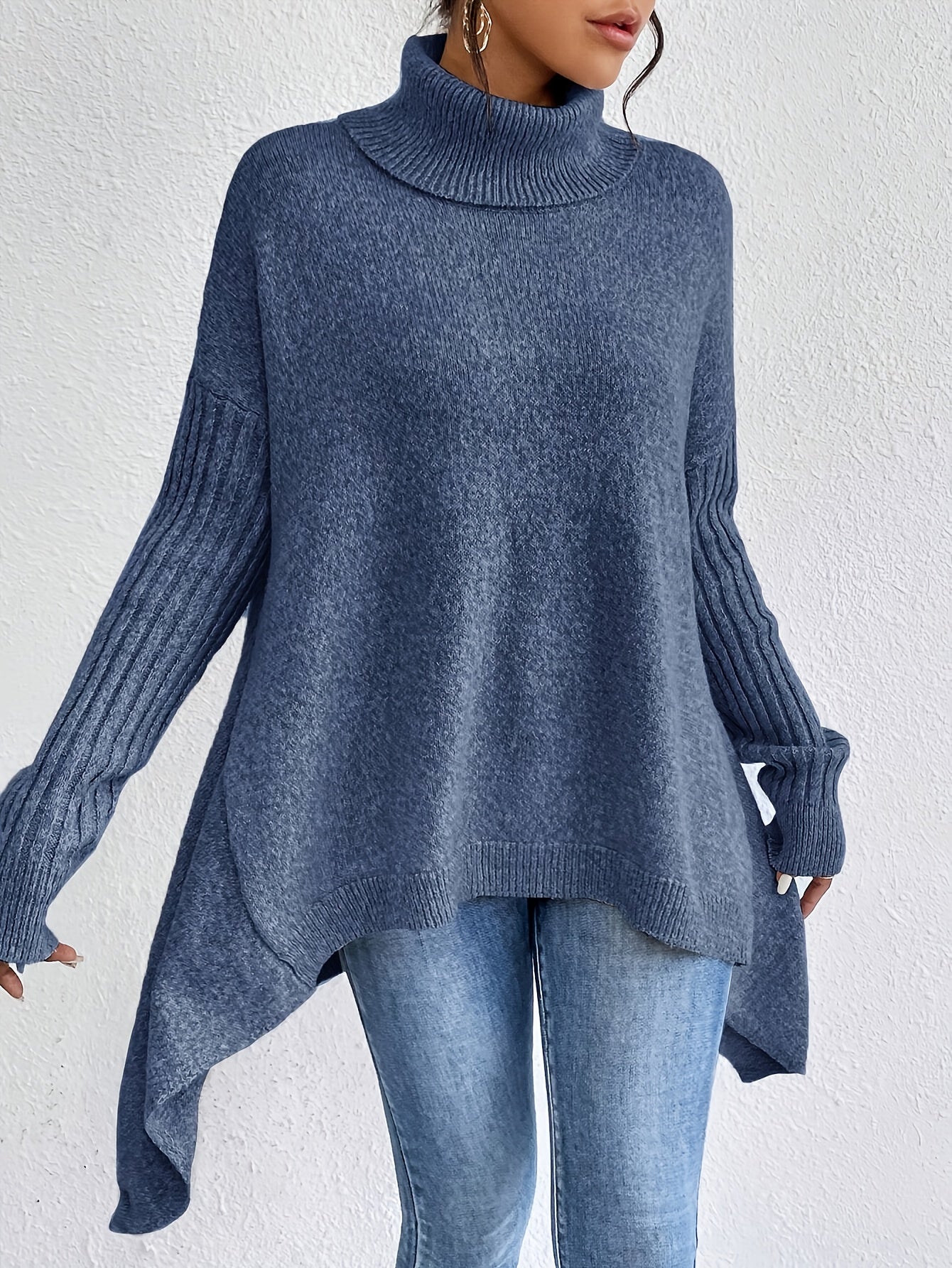 Isla | Oversized Turtleneck Sweater 