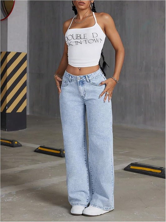 Belle - Bow Jeans