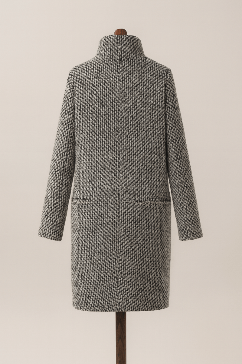 CLAUDIA - STYLISH WOOL COAT FOR AUTUMN AND WINTER 