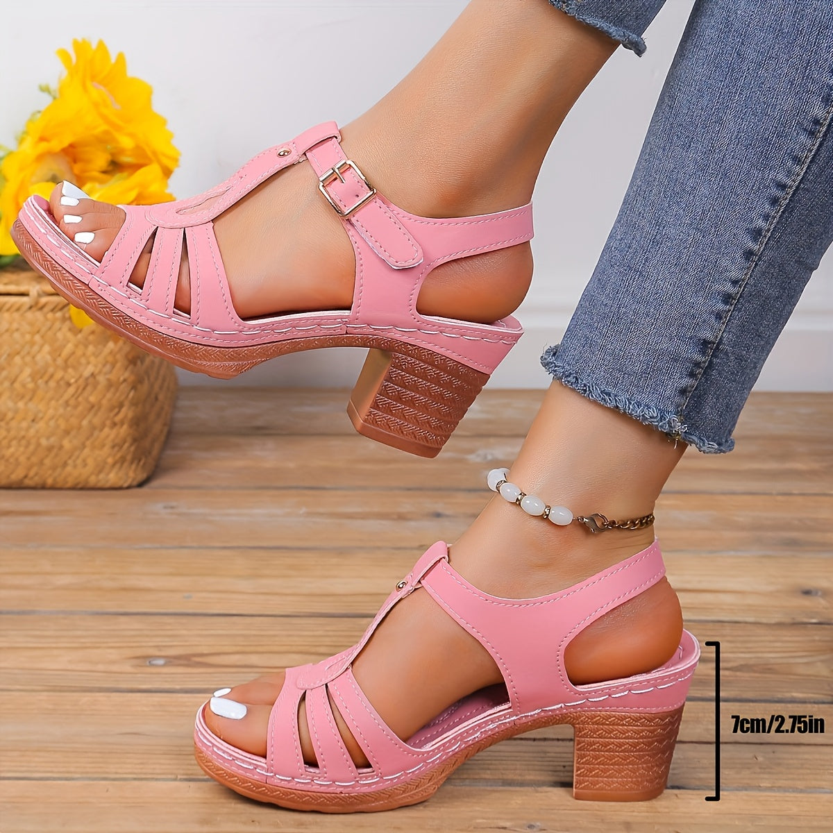 Tierra™ Vintage Block Sandals 