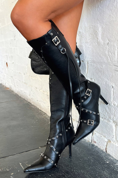 Erin™ Women's Black High Boots