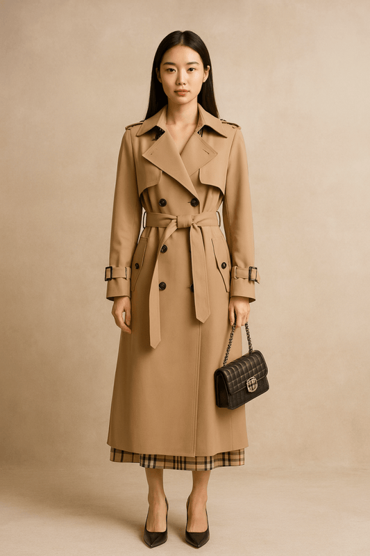 EMILY | STYLISH TRENCH COAT 