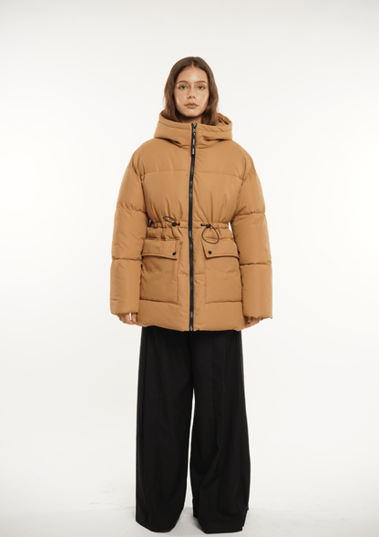 EVA | HOODED PUFFER JACKET SPLASHPROOF