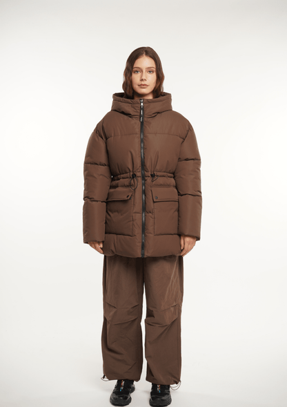 EVA | HOODED PUFFER JACKET SPLASHPROOF
