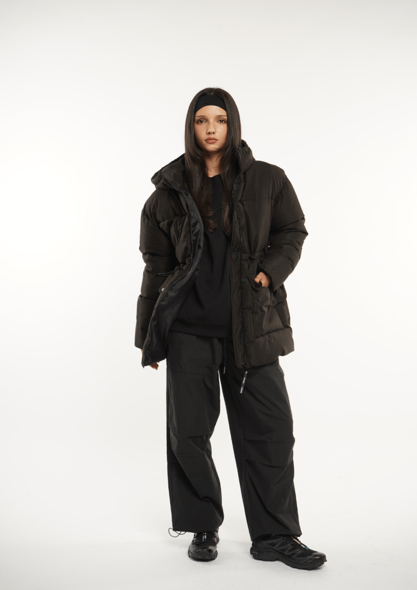 EVA | HOODED PUFFER JACKET SPLASHPROOF