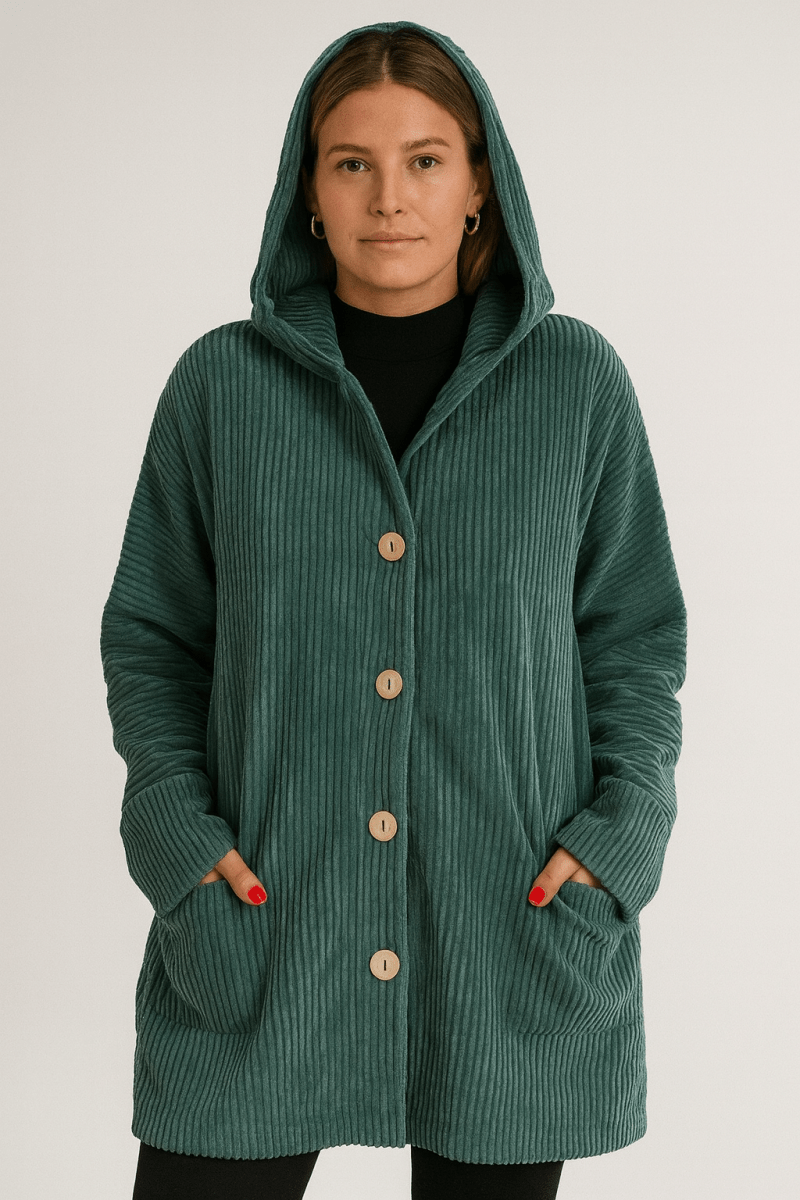INDIA | CORDUROY HOODED JACKET
