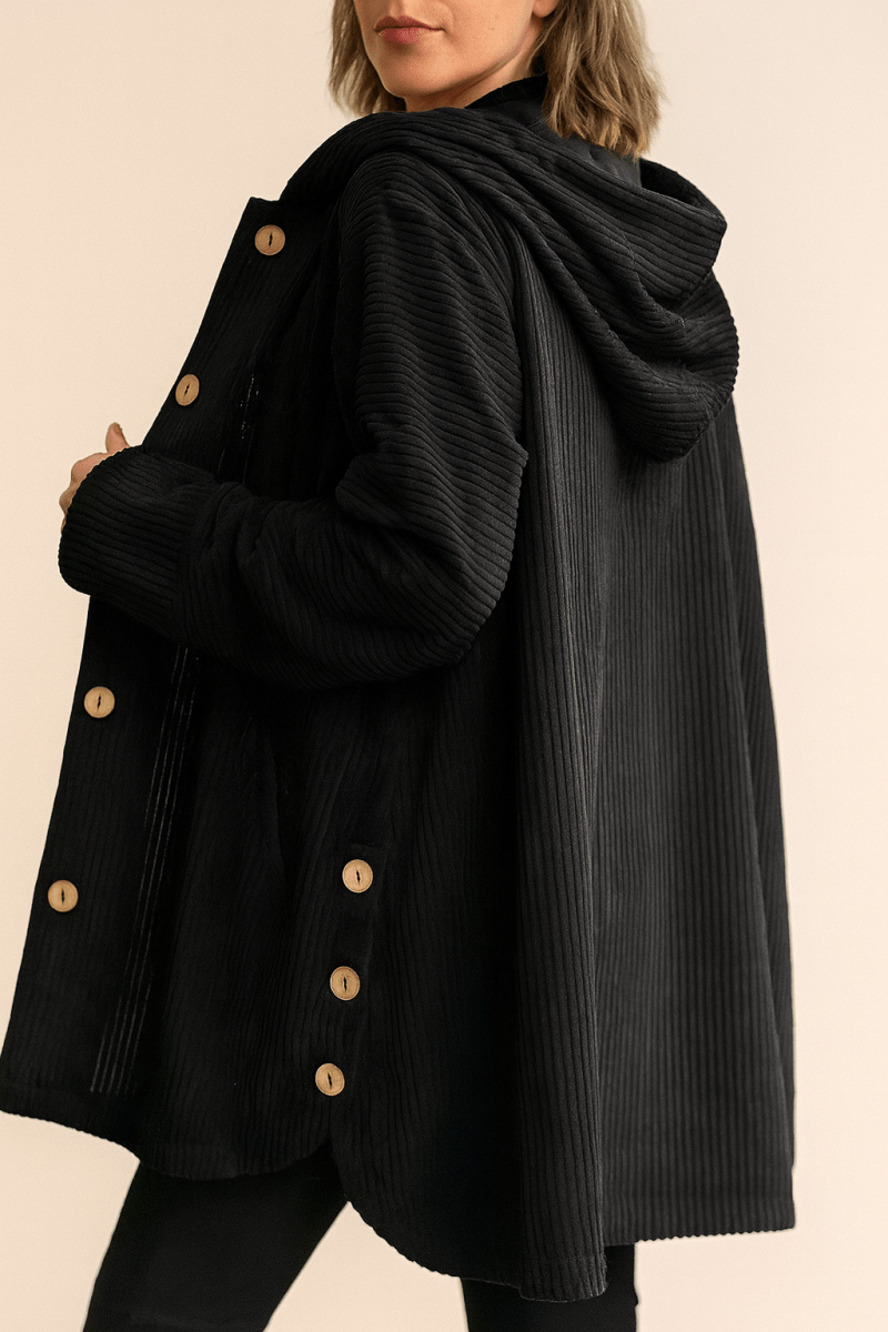 INDIA | CORDUROY HOODED JACKET