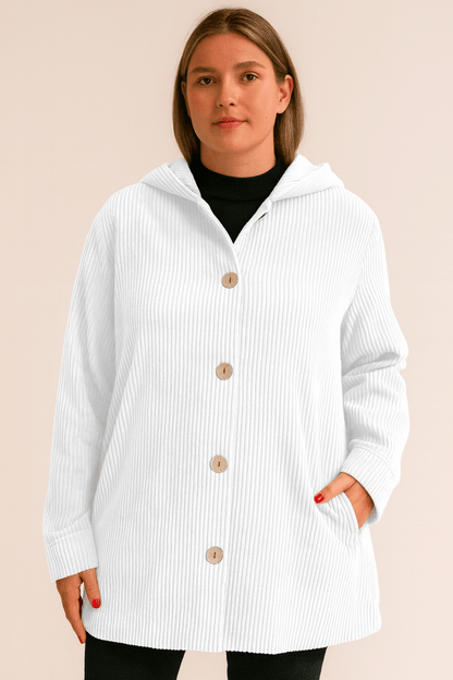 INDIA | CORDUROY HOODED JACKET